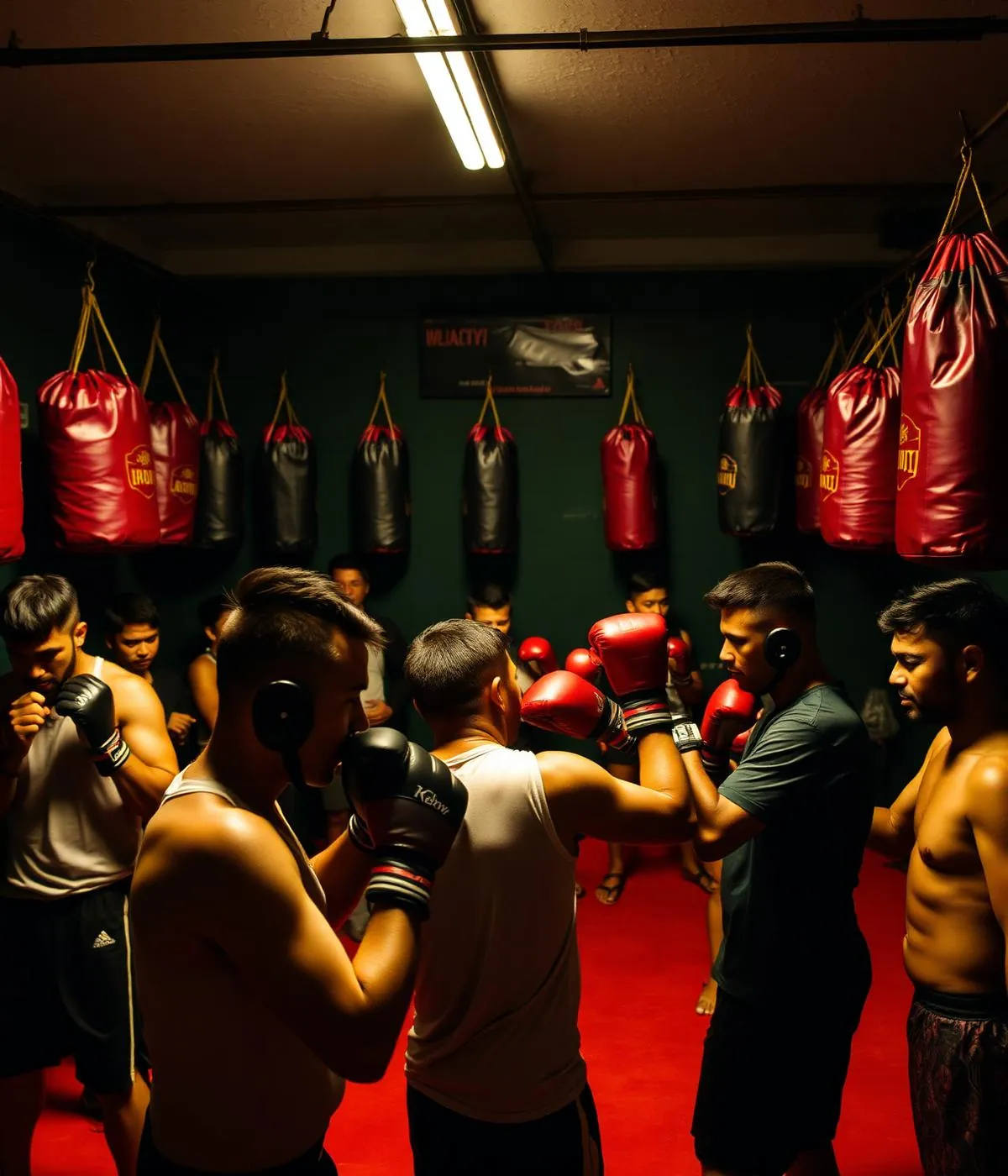 Thaibokstraining voor volwassenen